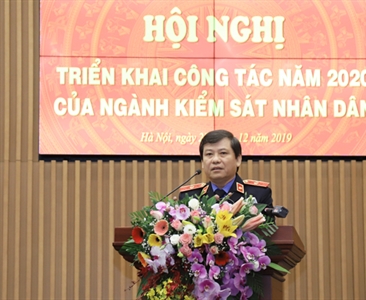 Ngành KSND triển khai công tác năm 2020